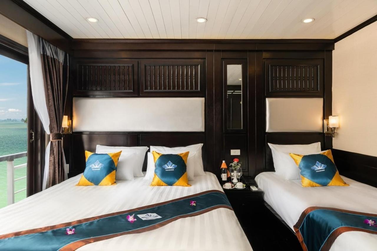 Hotel Aquamarine Premium Cruise Ha Long Exterior foto
