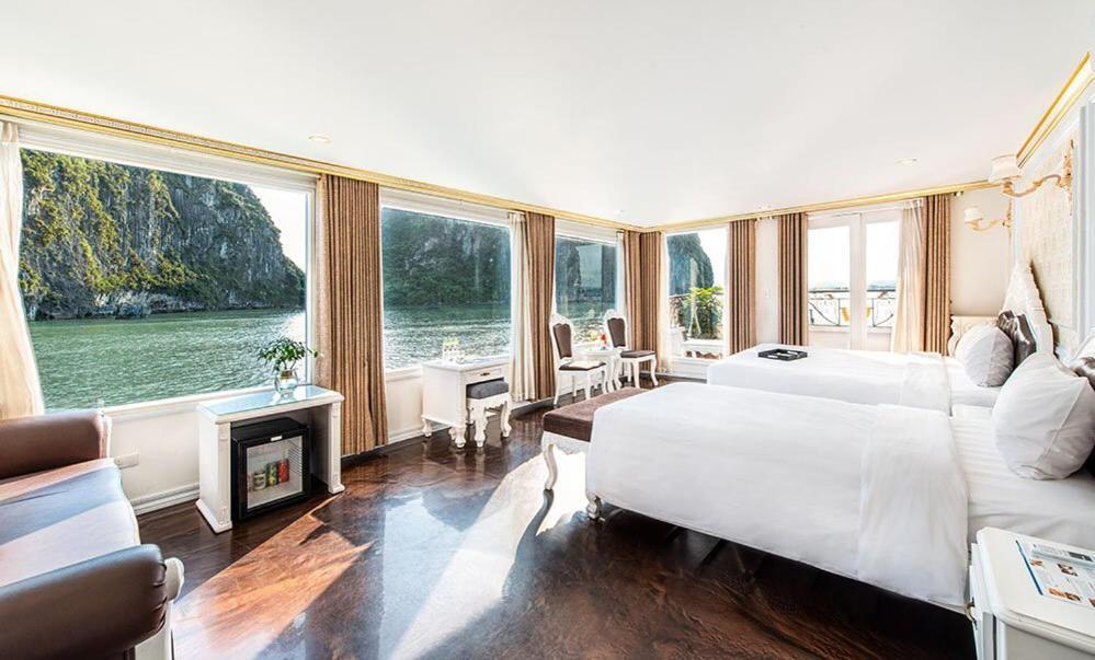 Hotel Aquamarine Premium Cruise Ha Long Exterior foto